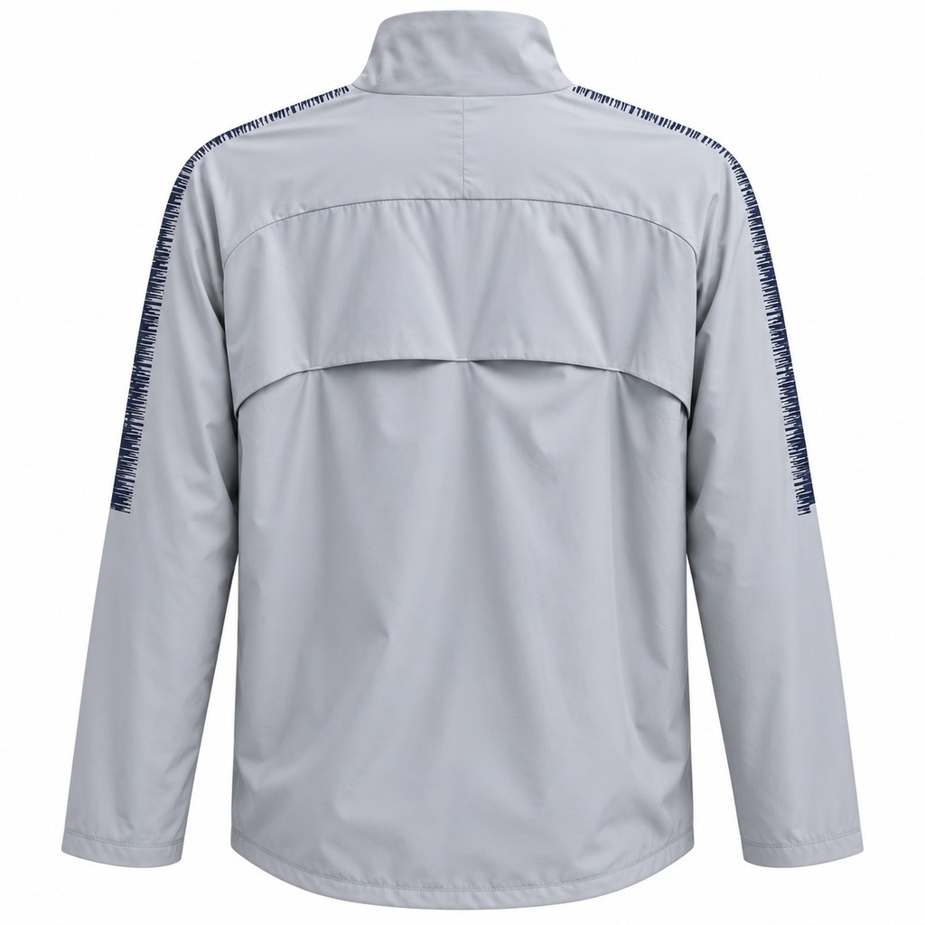 Jacket original BOCA JUNIORS, color gris – impermeable
