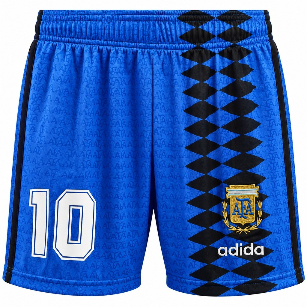 Pantaloneta original ARGENTINA 1994 visita Messi #10