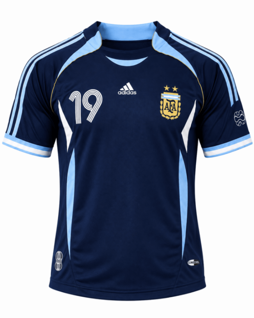 Camiseta niño retro ARGENTINA 2006 visita Messi #19