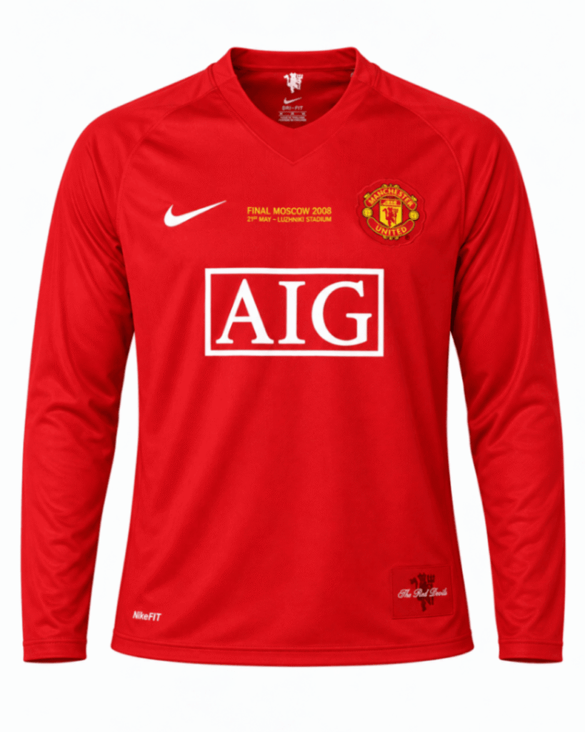 Camiseta niño MANCHESTER UNITED 2007 Ronaldo #7 – manga larga