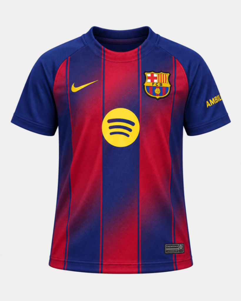 Camiseta niño BARCELONA 2025 casa Lamine Yamal #10