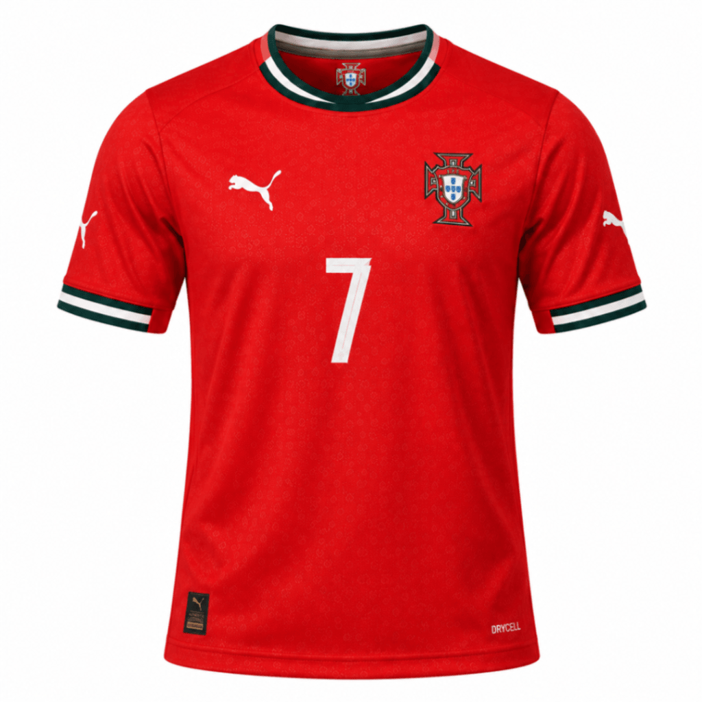 Camiseta niño PORTUGAL 2025 casa Ronaldo #7