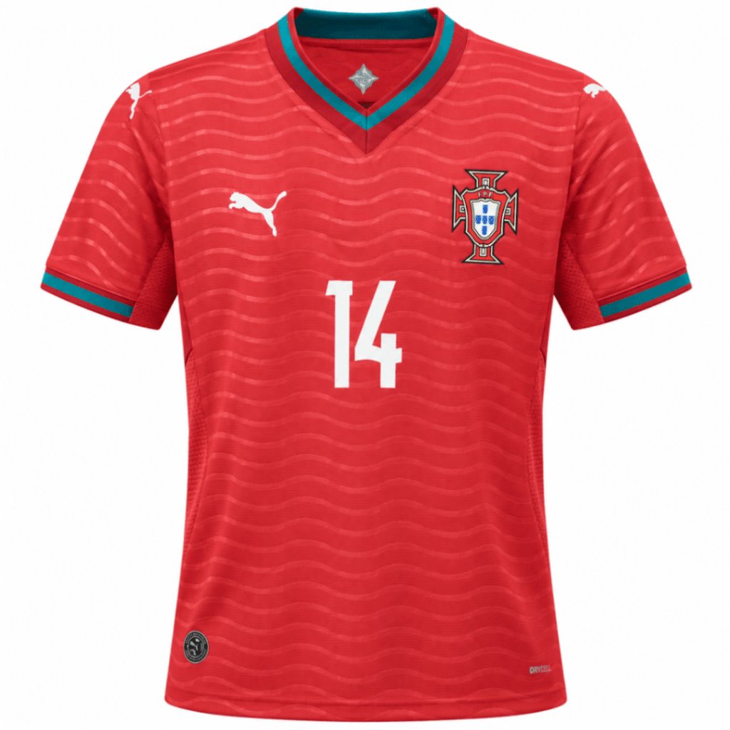 Camiseta PORTUGAL 2026 casa versión player Trincao #14