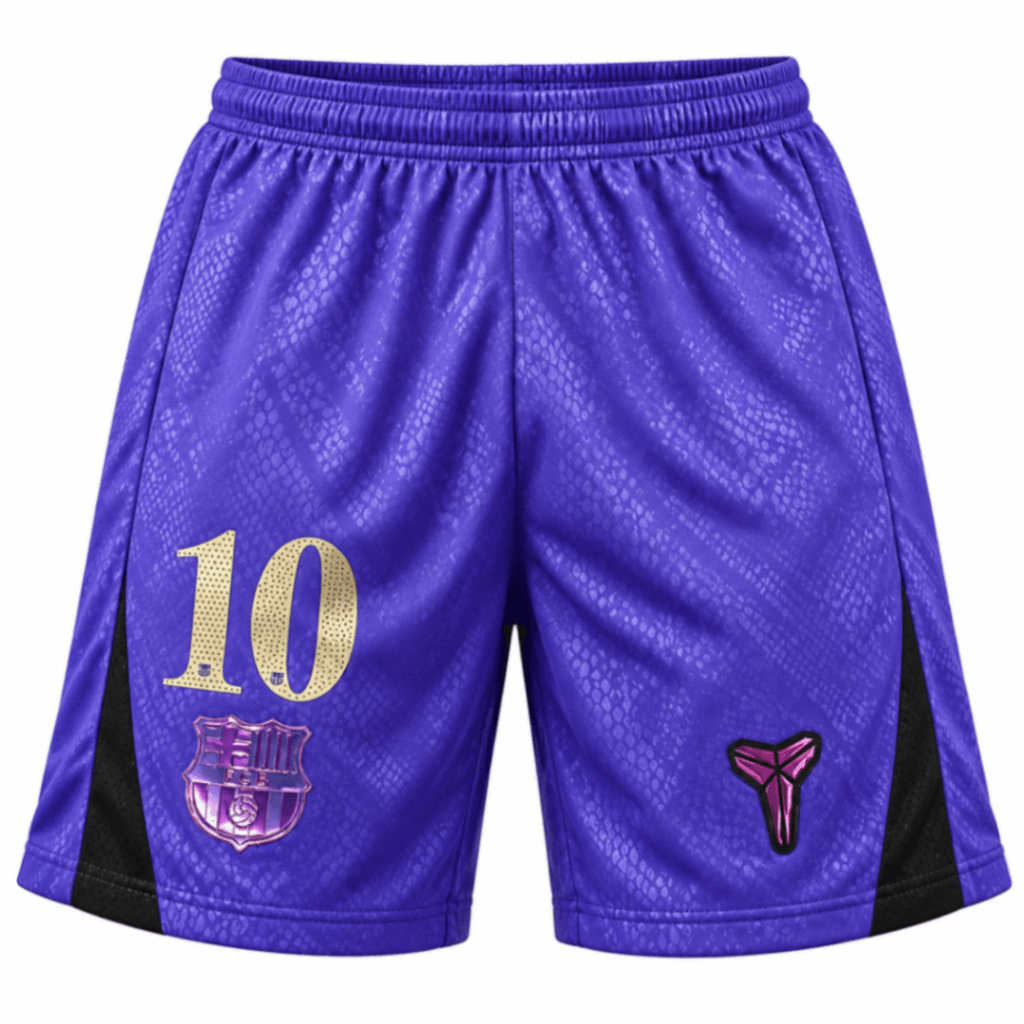 Pantaloneta niño BARCELONA 2026 visita Lamine Yamal #10