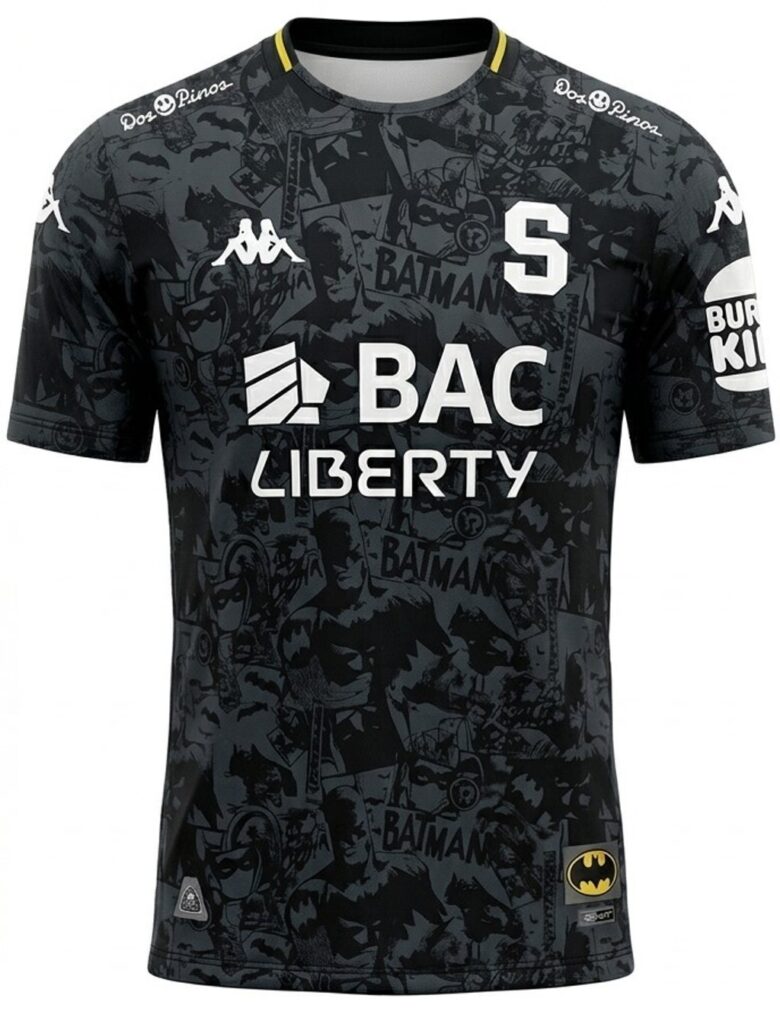 Camiseta original SAPRISSA 2025 edición especial versión player – edición Batman