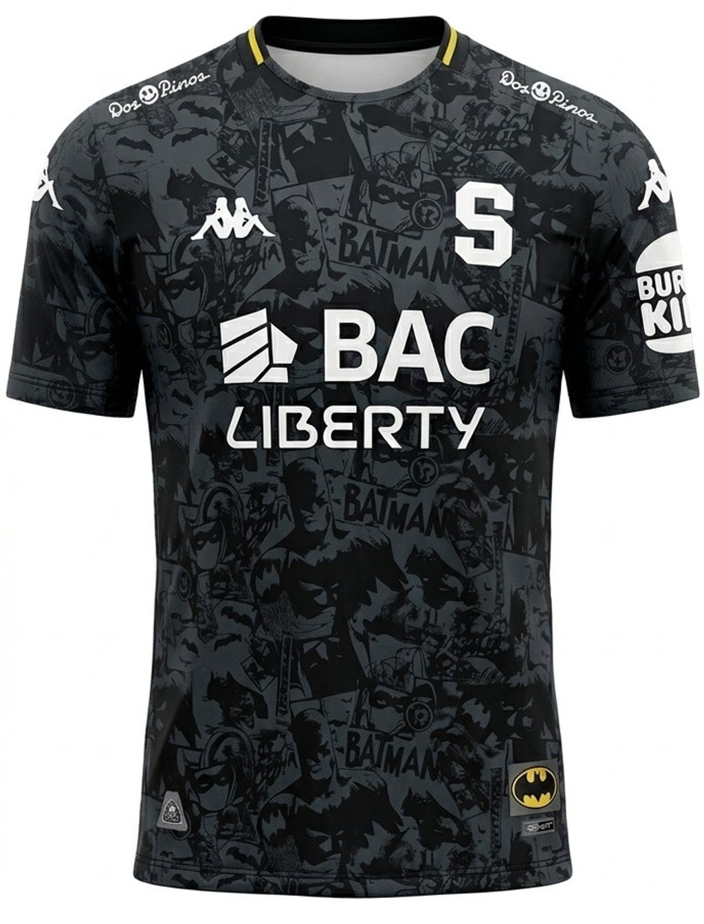 Camiseta original SAPRISSA 2025 edición especial versión player - edición Batman