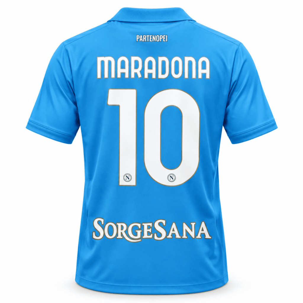 Camiseta SSC NAPOLI 2026 casa versión fan Maradona #10
