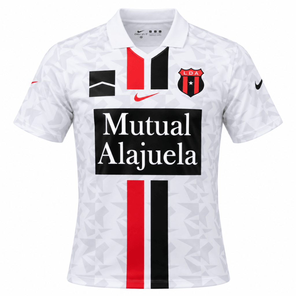 Camiseta retro LIGA DEPORTIVA ALAJUELENSE 1996 visita versión fan