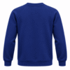 Sudadera original BOCA JUNIORS, color azul oscuro con logos en amarillo