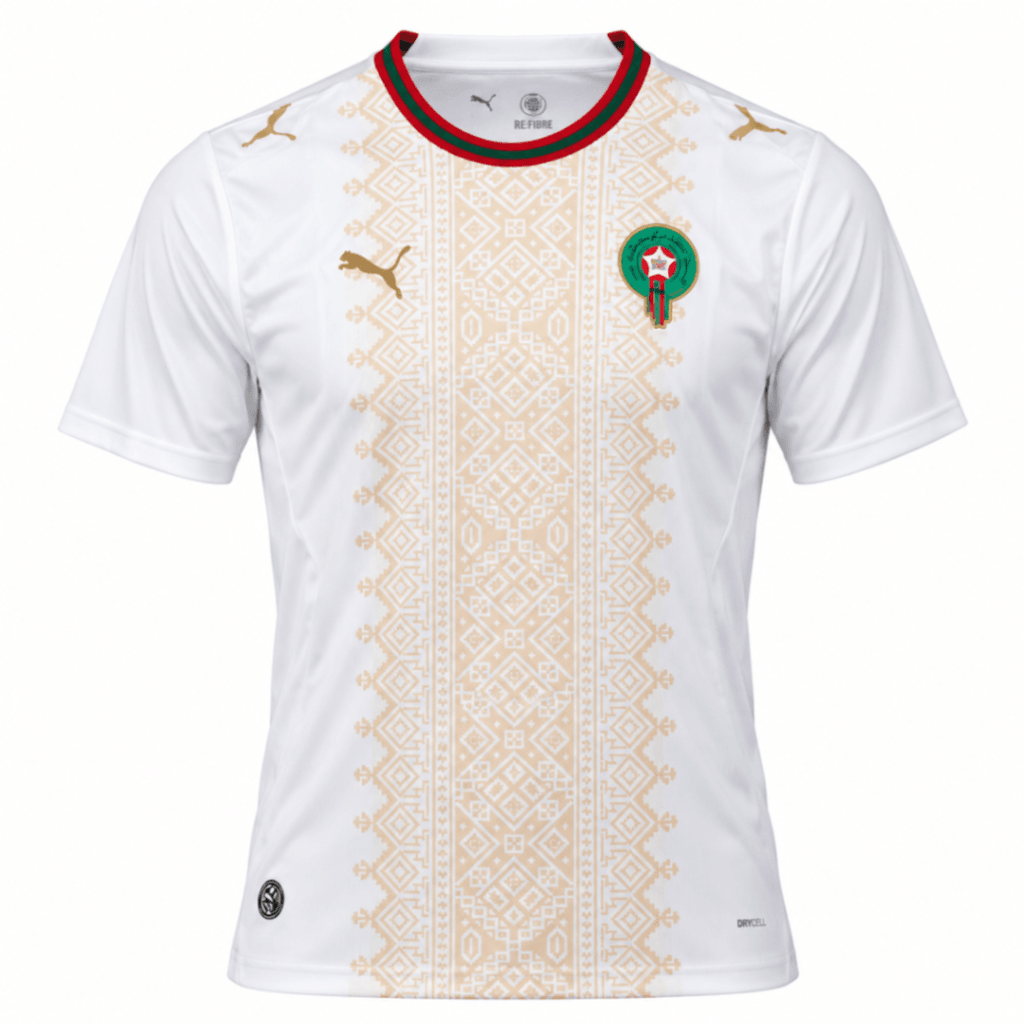 Camiseta MARRUECOS 2026 visita versión fan
